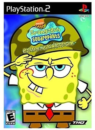 THQ Spongebob Squarepants Battle For Bikini Bottom Refurbished PS2 Playstation 2 Game